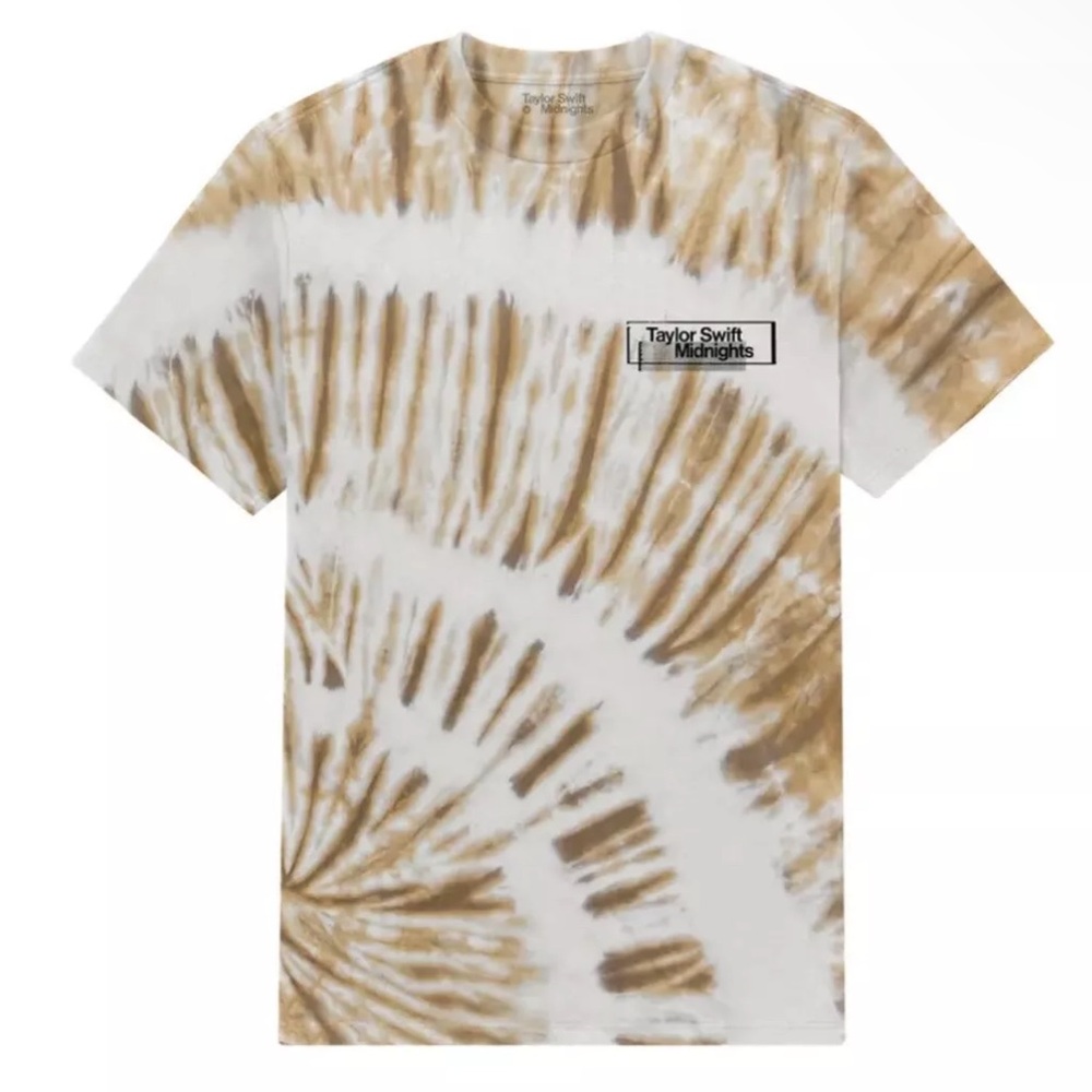 RARE Taylor Swift Midnights Album Tie Dye T-Shirt Size XL Album Cover Art New